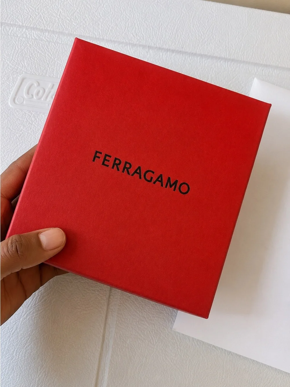 Salvatore Ferragamo Black Gancio Buckle Fabric Belt